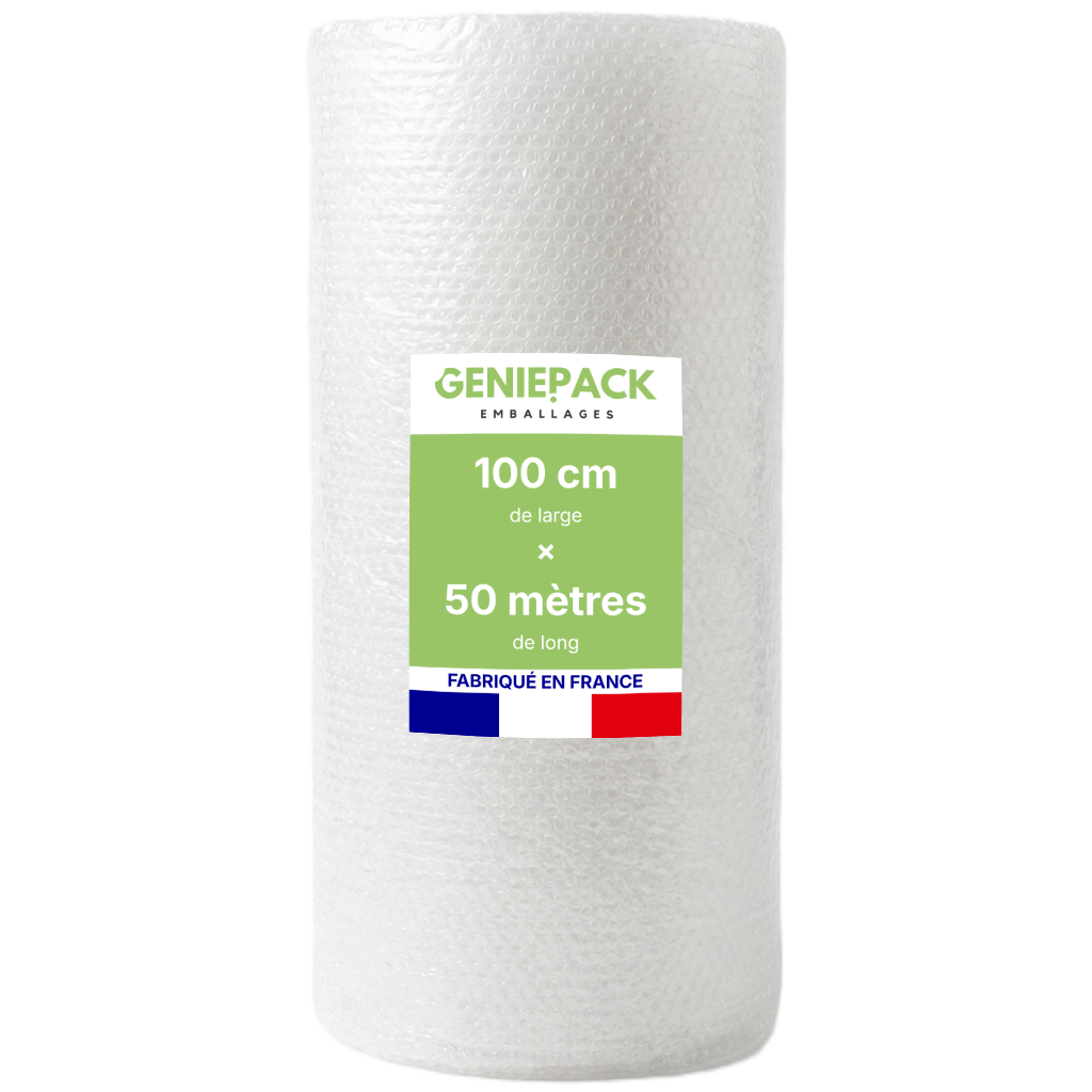 Rouleau film à bulles 100 cm x 50 m