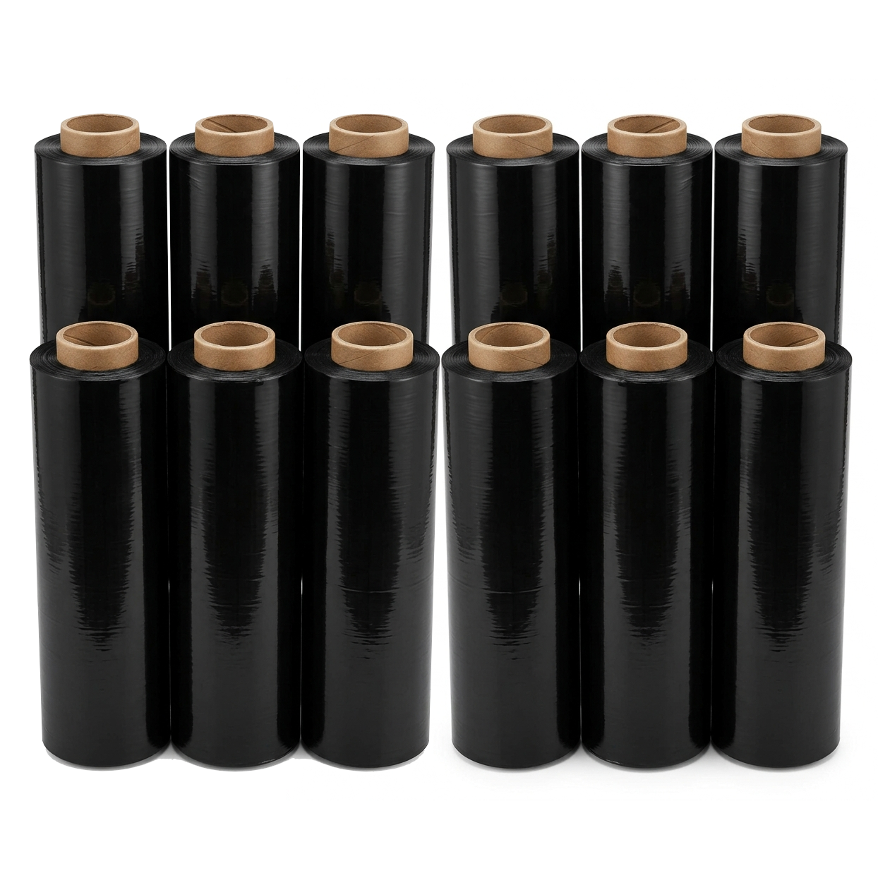 Film étirable épais noir – 500mm – 1,5kg