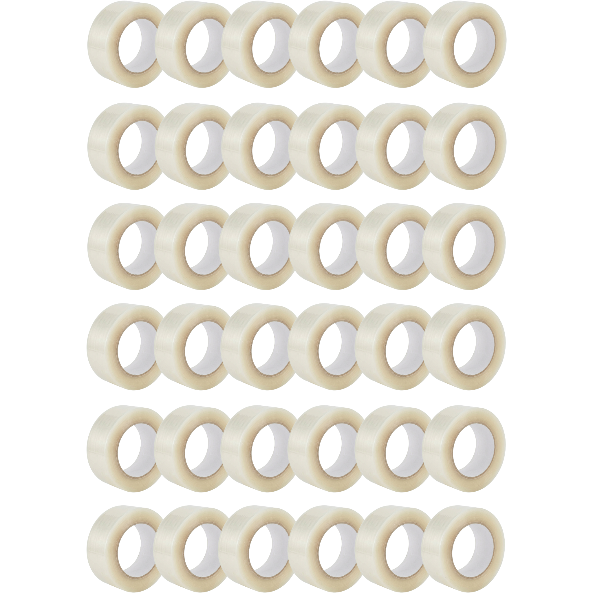 Pack de 36 Rubans Adhésif Transparent d'Emballage - 48mm x 66m - Épaisseur 50 Microns
