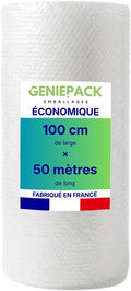 Rouleau film à bulles 100 cm x 50 m ÉCONOMIQUE