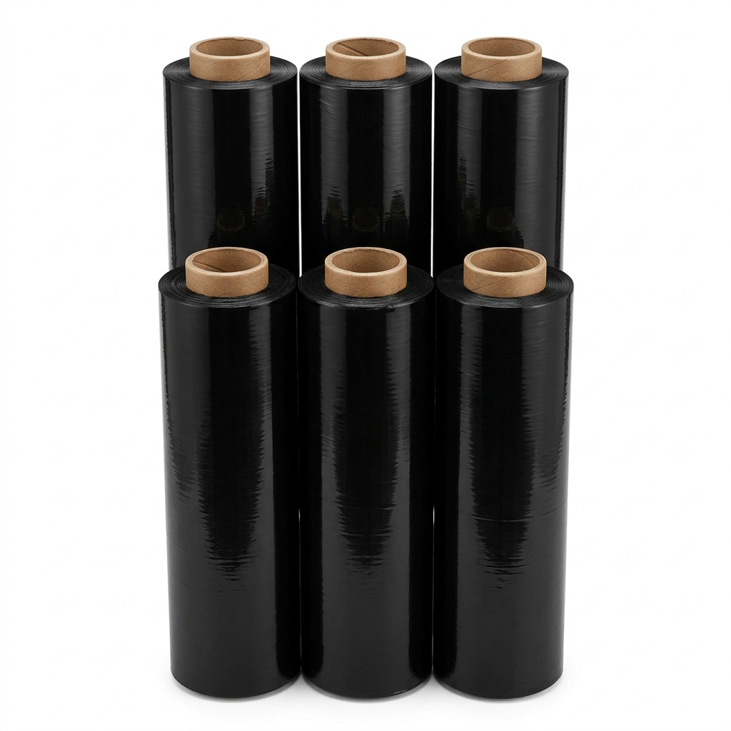 Film étirable épais noir – 500mm – 1,5kg