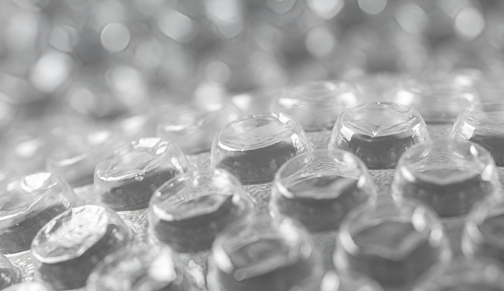 Lot de 100 Sachets à bulles personnalisables sans rabats