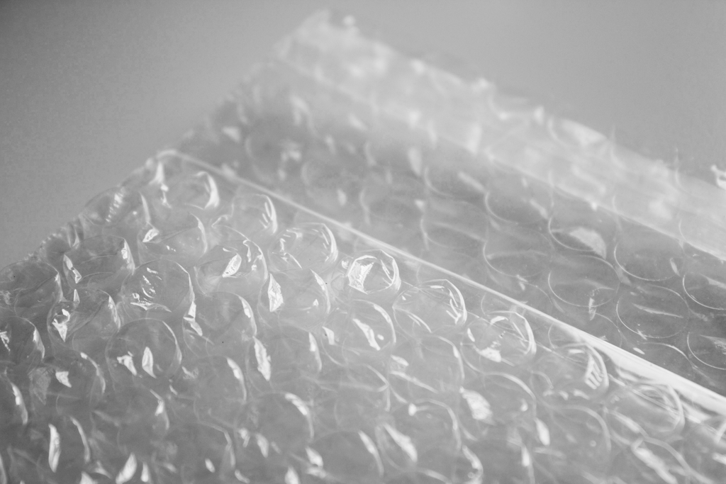 Lot de 100 Sachets à bulles personnalisables avec rabats